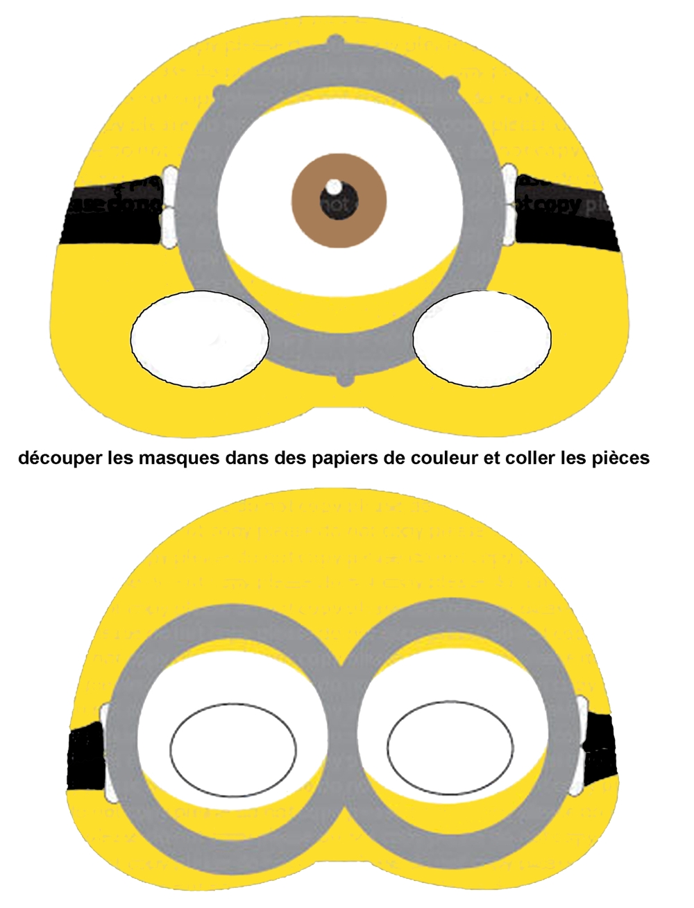 minions em eva passo a passo