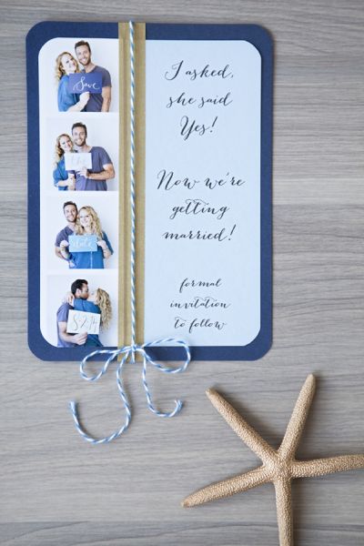 Faça você mesma seus convites de casamento save the date (Foto: somethingturquoise.com) 