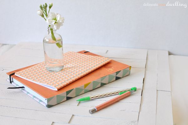 Personalizar caderno pode ser também uma fonte de renda extra (Foto: delineateyourdwelling.com) 