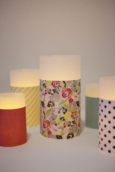 Lanternas de papel decorativas são divertidas e decoram de forma fácil (Foto: somethingturquoise.com) 