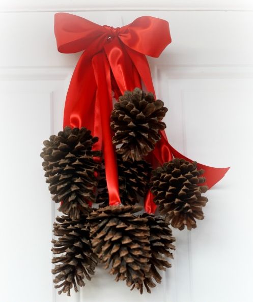  Ideias de decoração de Natal com pinhas são diferentes, mas lindas (Foto: brownsugartoast.com) 