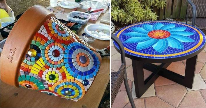 mosaico colorido
