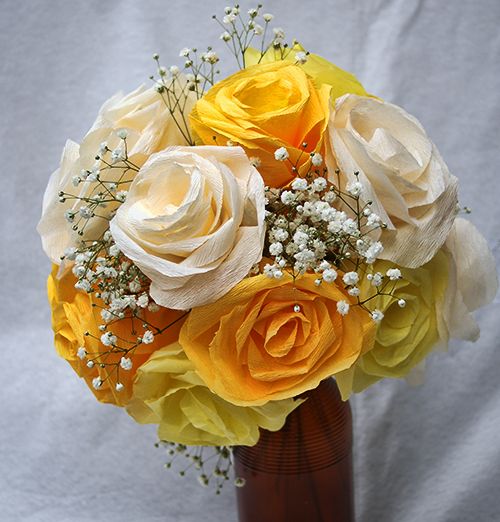 Buqu u00ea de Rosas de Papel Crepom Artesanato Passo a Passo! Artesanato Feltro Facil ~ Buqu u00ea de Rosas de Papel Crepom Artesanato Passo a Passo!