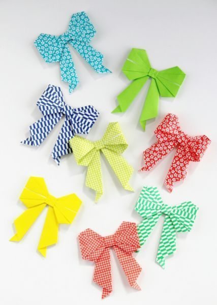 Laço de Origami Passo a Passo Artesanato Passo a Passo! Aparador De Sala Magazine Luiza ~ Laço de Origami Passo a Passo Artesanato Passo a Passo!