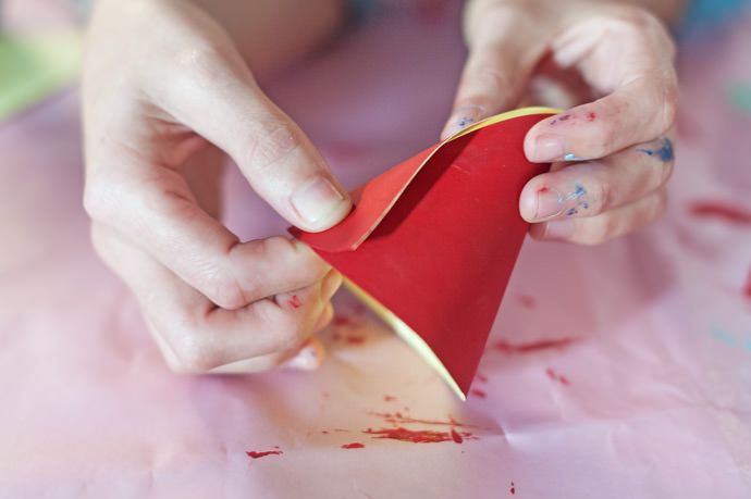 Passo a Passo de Casinha de Pássaro de Rolo de Papel Passo a Passo de Casinha de Pássaro de Rolo de Papel