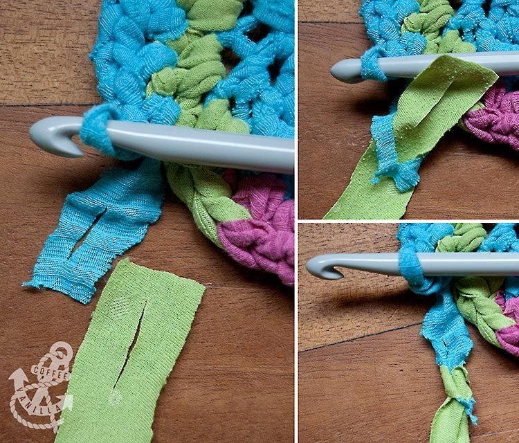 Confira como Faz Crochê com Pedaço de Tecido 