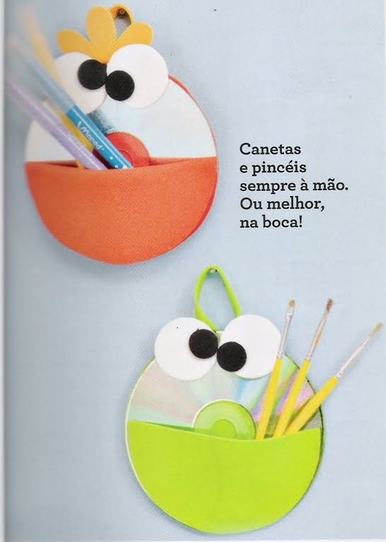 Artesanatos com CD 