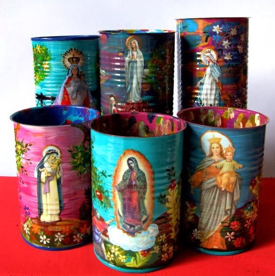 Artesanatos Religiosos com Reciclagem