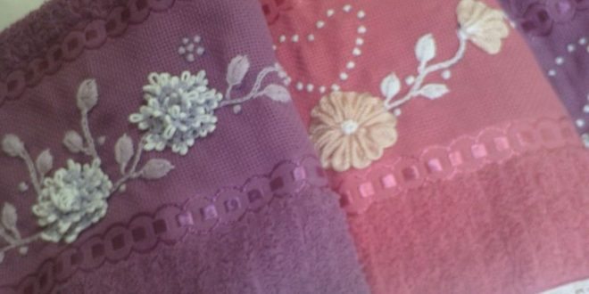 Dicas de Artesanatos com Bordados em Toalhas