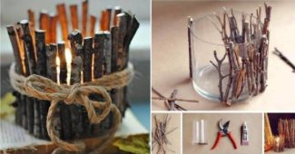 12 Artesanatos com galhos secos de árvore - Artesanato Passo a Passo!