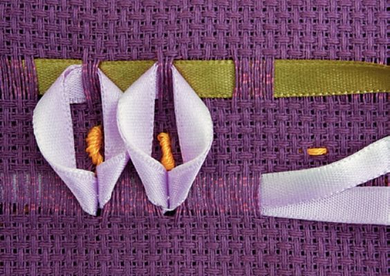 Dicas de Artesanato Bordado com Fita de Cetim Dicas de Artesanato Bordado com Fita de Cetim