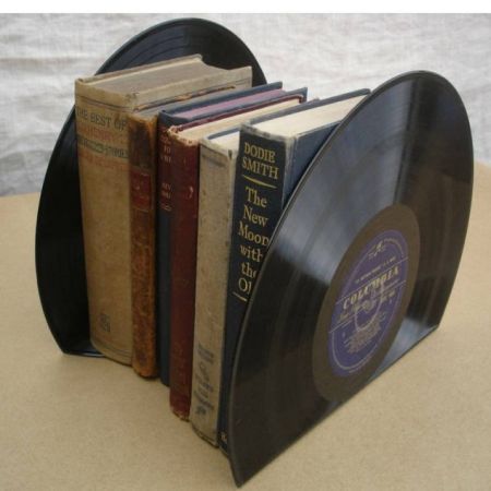 Dicas de Artesanatos Feitos com Disco de Vinil