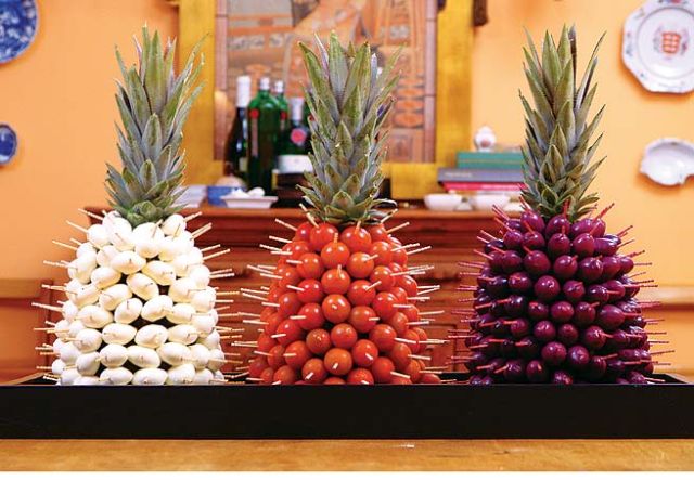 Dicas de decoração de Mesa de Ano Novo com Frutas Dicas de decoração de Mesa de Ano Novo com Frutas