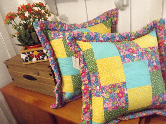 Dicas de Almofadas de Patchwork Dicas de Almofadas de Patchwork