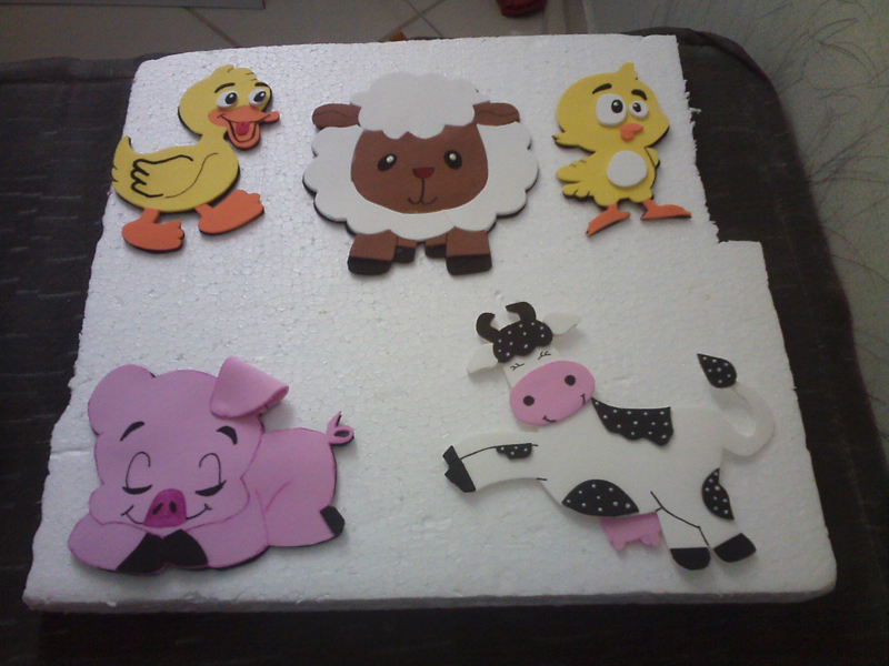 Dicas de Artesanato em EVA para Festa Infantil Dicas de Artesanato em EVA para Festa Infantil