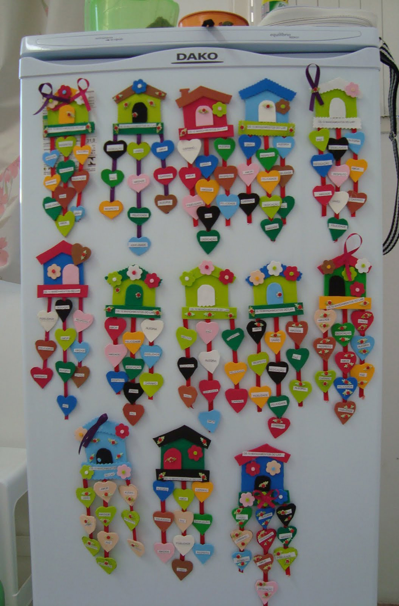 22 Ideias de Artesanato para Geladeira Artesanato Passo a Pa Armario Niños Ikea Segunda Mano ~ 22 Ideias de Artesanato para Geladeira Artesanato Passo a Pa
