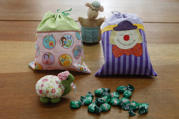 Dicas de Artesanato com Sacos de Pano Dicas de Artesanato com Sacos de Pano