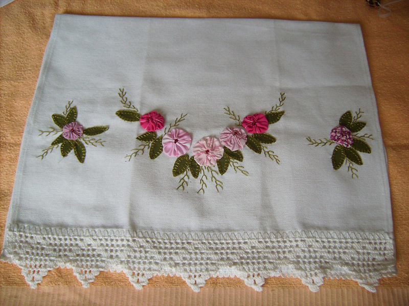 51 Ideias de Pano de Prato com Fuxico Artesanato Passo a Passo! Artesanato Zilda Mateus ~ 51 Ideias de Pano de Prato com Fuxico Artesanato Passo a Passo!
