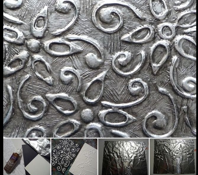 15 Ideias de Artesanatos Feitos com Papel Alumínio Artesanato Passo a Passo! Adesivo De Parede Arvore Com Folhas Caindo ~ 15 Ideias de Artesanatos Feitos com Papel Alumínio Artesanato Passo a Passo!