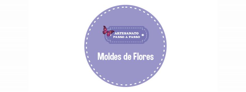 Dicas Moldes de Flores Grátis para Imprimir