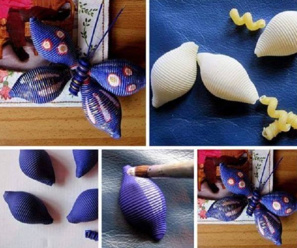 Dicas de Artesanato Feito com Macarrão