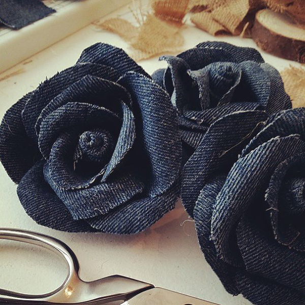 26 Ideias de Artesanato com Tecido Jeans Artesanato Passo a Passo! Aparador Extensivel Kane ~ 26 Ideias de Artesanato com Tecido Jeans Artesanato Passo a Passo!