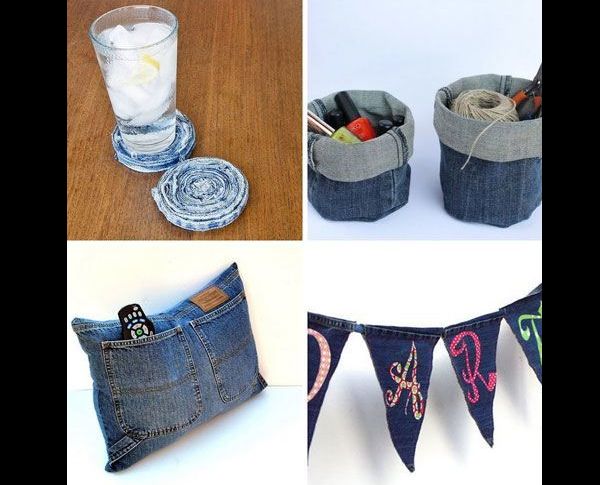 Dicas de Artesanato com Tecido Jeans Dicas de Artesanato com Tecido Jeans