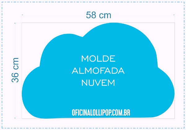 molde almofada