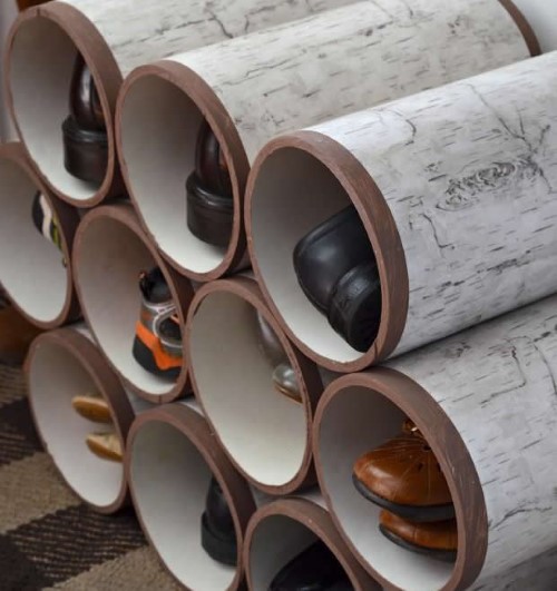 artesanato com cano de pvc ideias