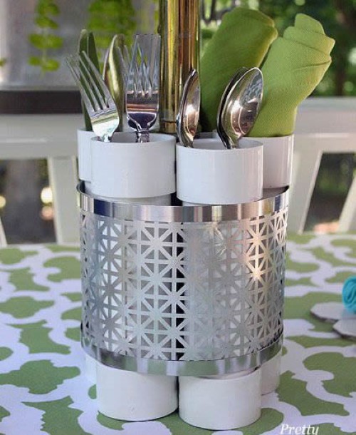 ideias de artesanato com pvc