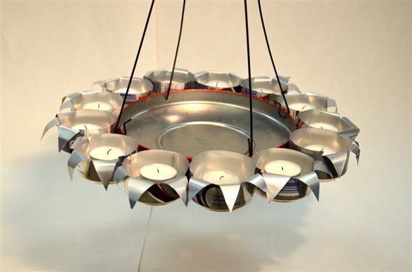 lustre de latinha lustre de latinha