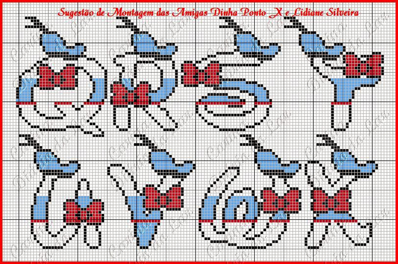 grafico de alfabeto em ponto cruz infantil