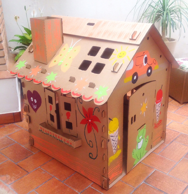 Como Fazer Casinha de Papelão - Artesanato Passo a Passo! Como Fazer Casinha de Papelão - Artesanato Passo a Passo!