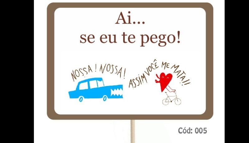 placa para casamento para festa