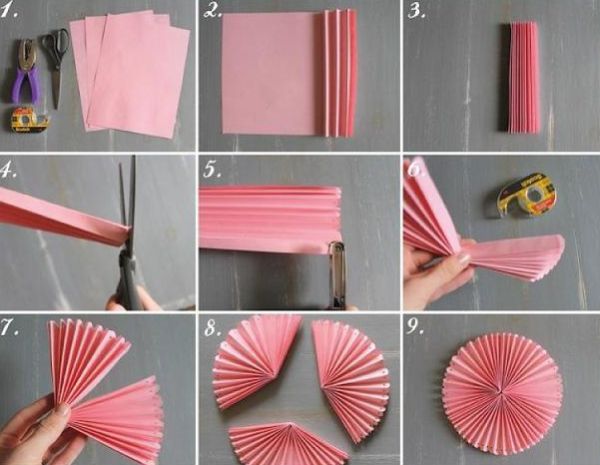 Rosetas de Papel: Como Fazer - Artesanato Passo a Passo!