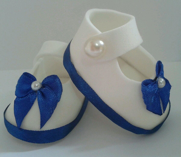 sapato de eva azul e branco