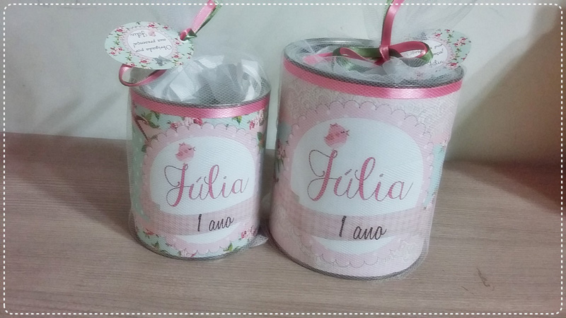 lata de leite decorada com nome