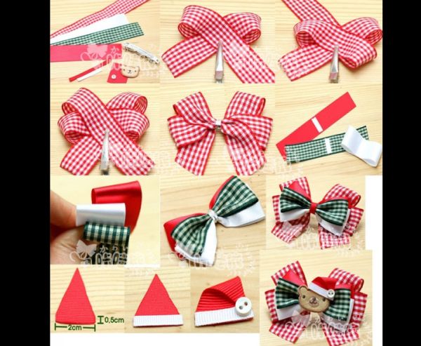 20 Ideias de Como Fazer Laços de Natal - Artesanato Passo a Passo! 20 Ideias de Como Fazer Laços de Natal - Artesanato Passo a Passo!