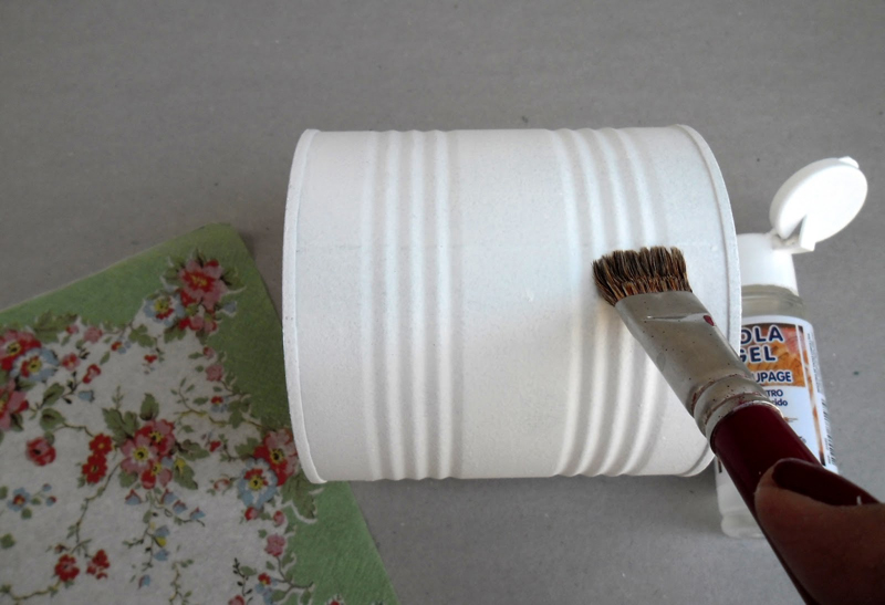 Latas de Leite Ninho Decoradas com Guardanapo Artesanato Passo a Passo! Adesivo De Banheiro Azulejo ~ Latas de Leite Ninho Decoradas com Guardanapo Artesanato Passo a Passo!