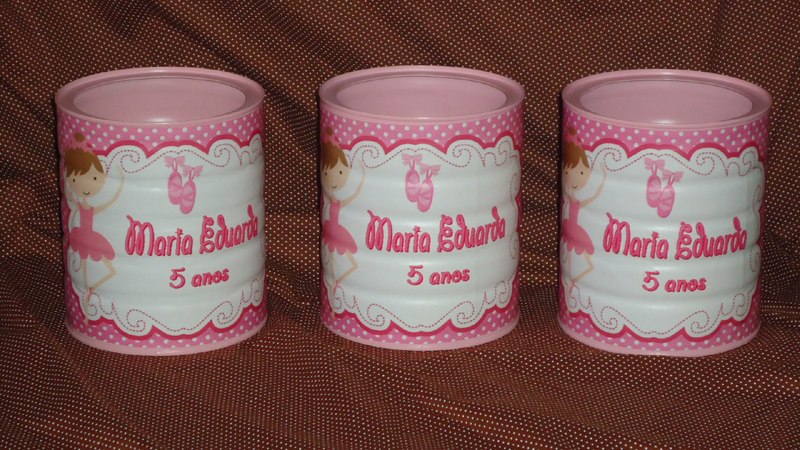 lata de leite decorada rosa lata de leite decorada rosa