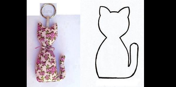 gato de retalho de tecido gato de retalho de tecido