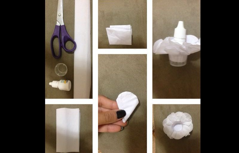 formas de docinhos de papel de seda