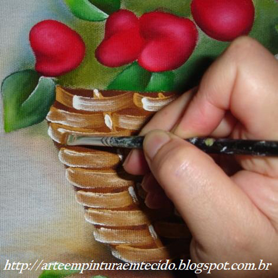 pintura em pano de prato morangos pintura em pano de prato morangos