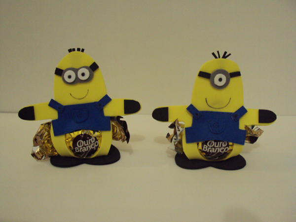 porta bombom minion