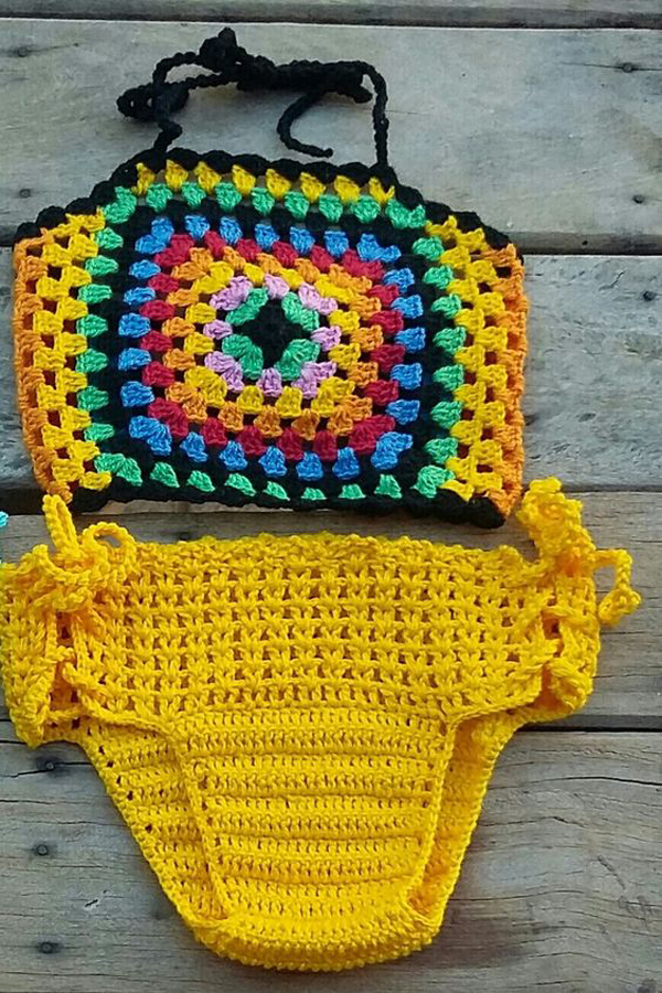 biquíni em crochê infantil biquíni em crochê infantil