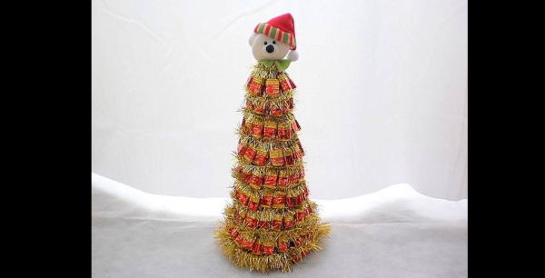 Árvore de Natal de Balas: 25 Modelos - Artesanato Passo a Passo! Árvore de Natal de Balas: 25 Modelos - Artesanato Passo a Passo!