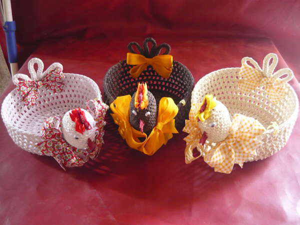 galinha em crochê porta ovo coloridas galinha em crochê porta ovo coloridas