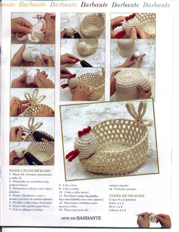 galinha em crochê porta ovo como fazer galinha em crochê porta ovo como fazer