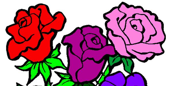 Desenho de Flores 1 pintado e colorido por Anameire o dia 10 de