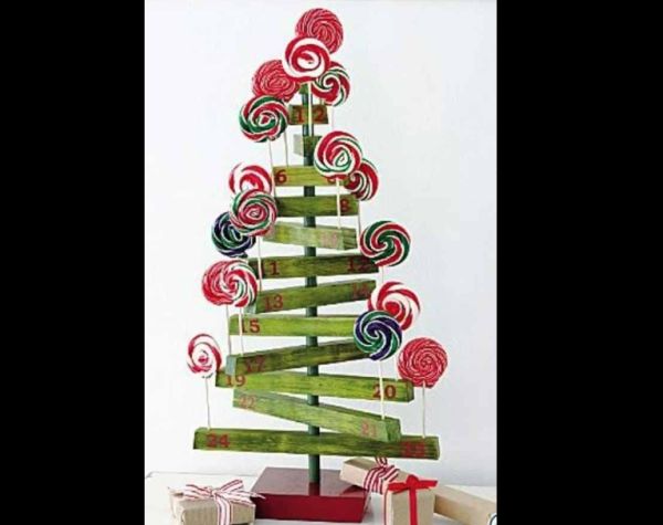 Árvore de Natal de Balas: 25 Modelos - Artesanato Passo a Passo!